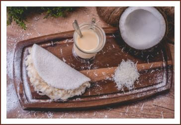 Curso de tapioca gourmet de coco